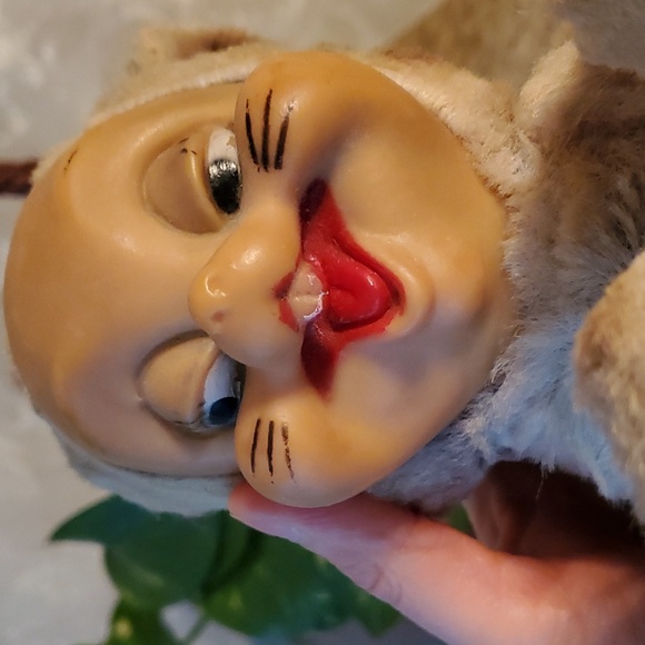RARE VINTAGE rubber face stuffed cat - Picture 14 of 16